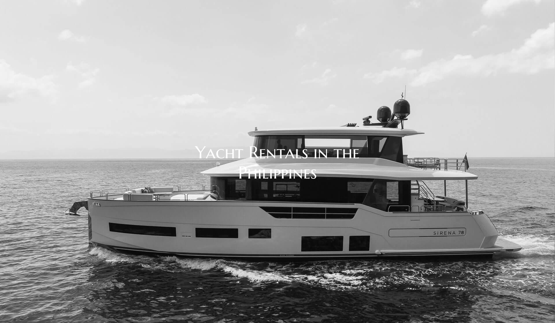 Yacht Rentals in the Philipp...