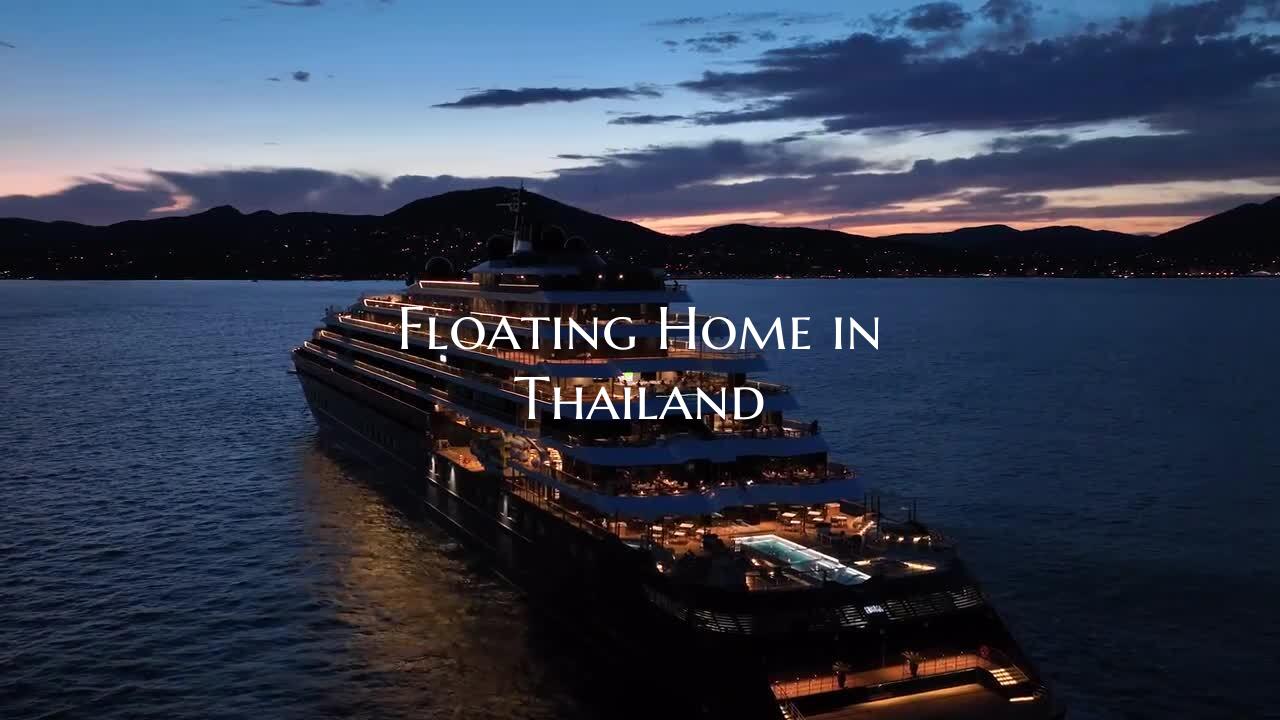 Floating Home in Thailand