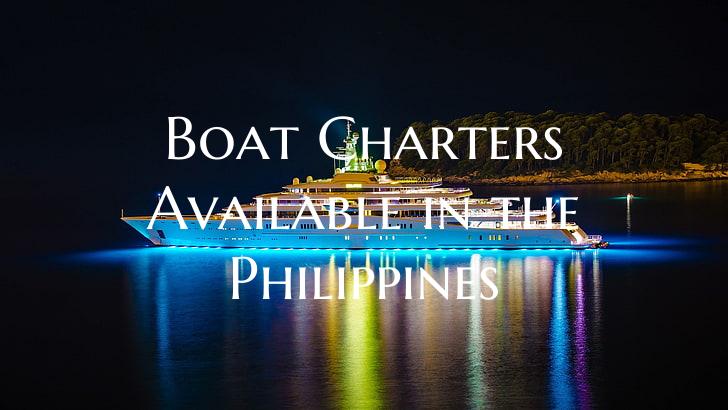 Boat Charters Available in t...